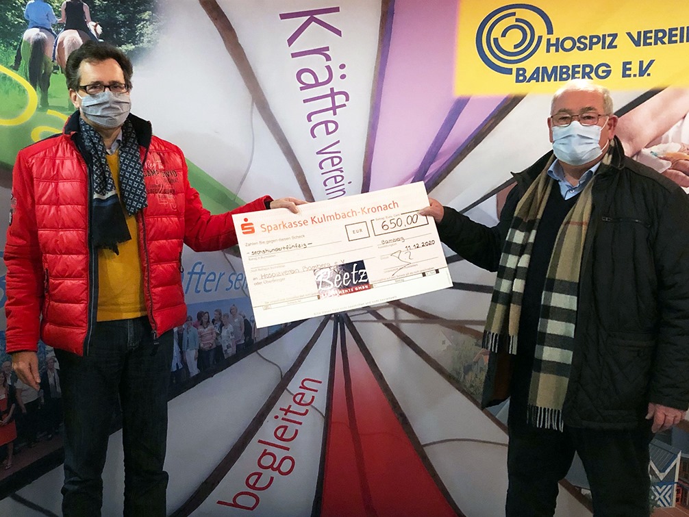 Spende für Kinder- und Jugendhospiz Sternenzelt Bamberg