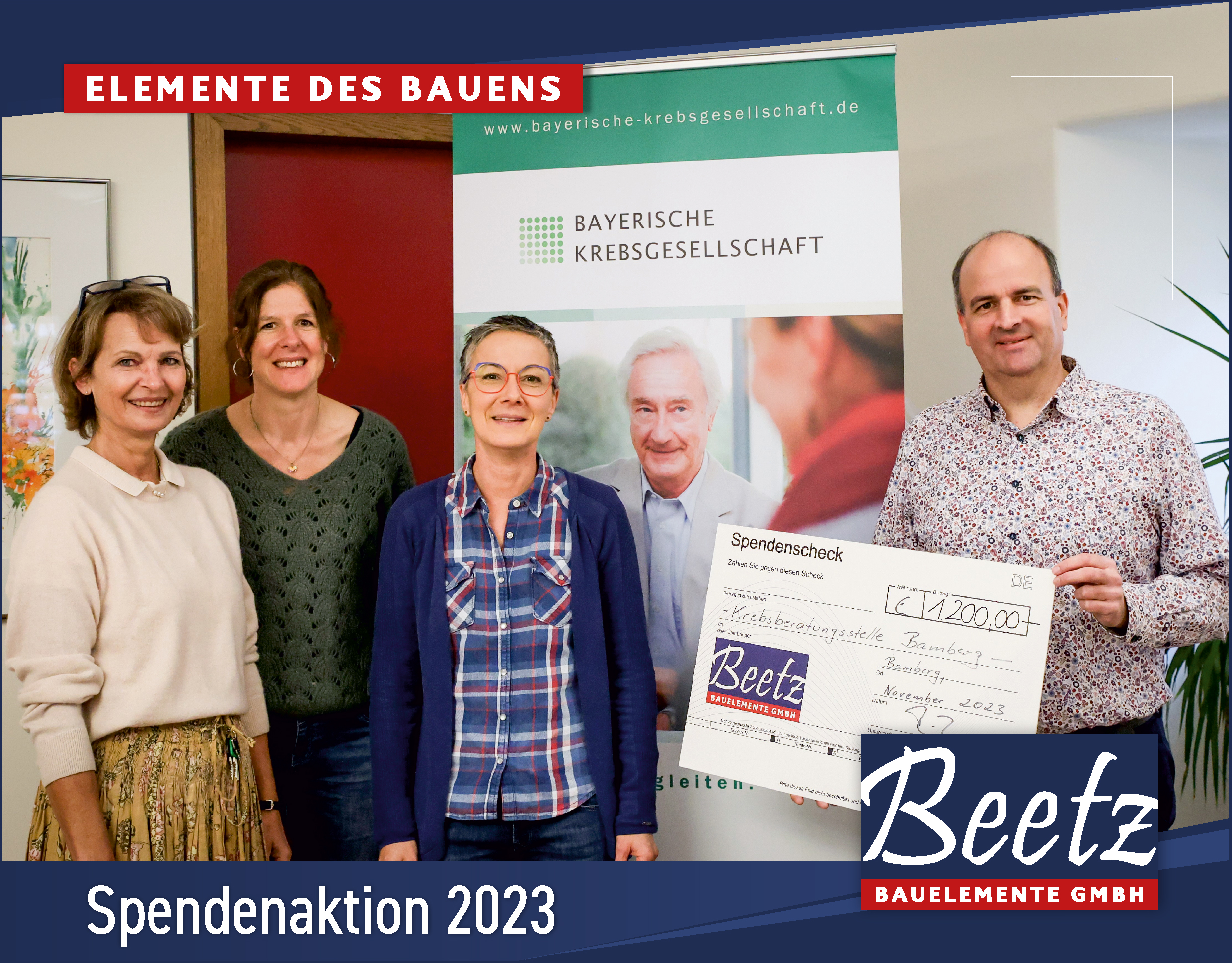 Spendenaktion 2023 - Niederlassung Bamberg