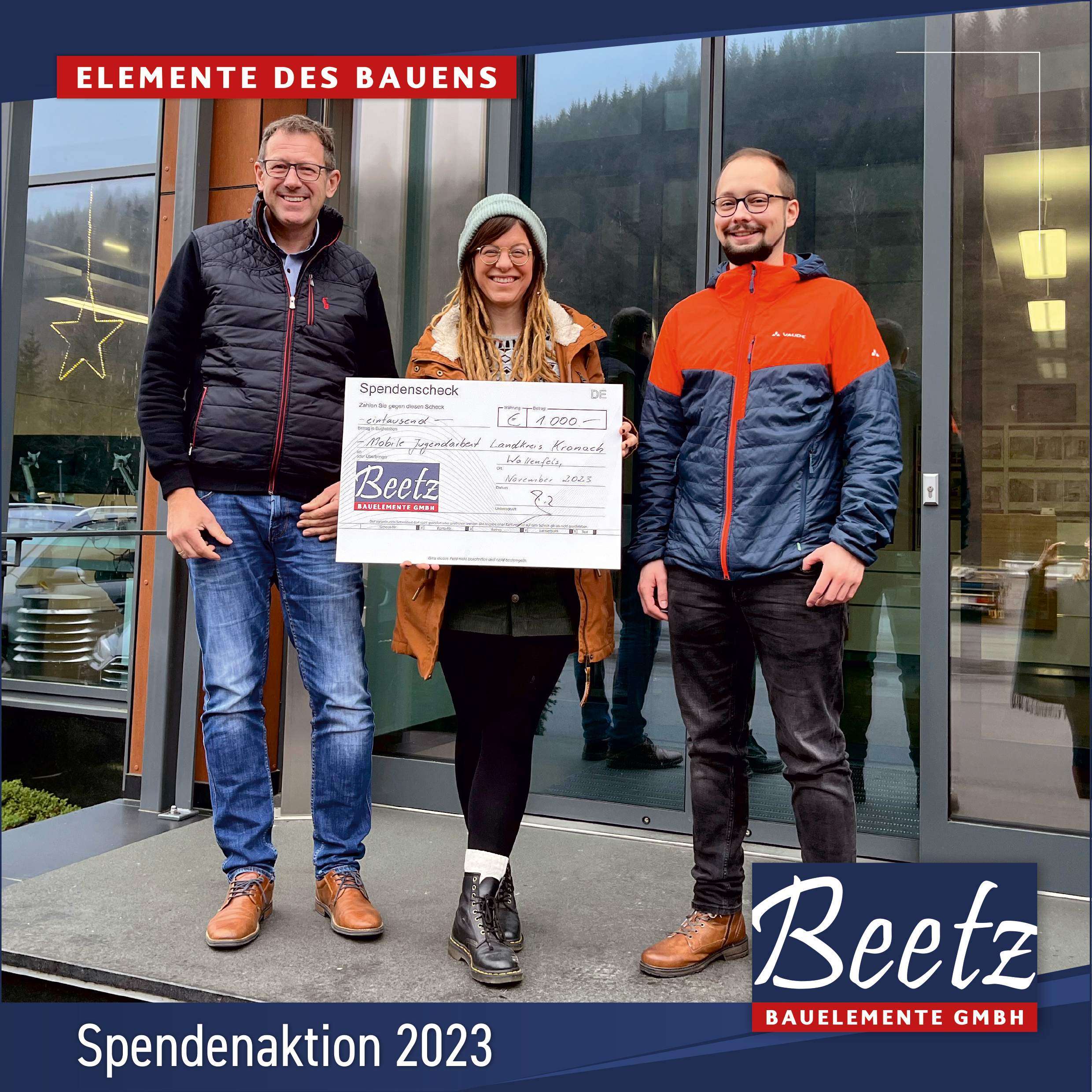 Spendenaktion 2023 - Hauptsitz Wallenfels