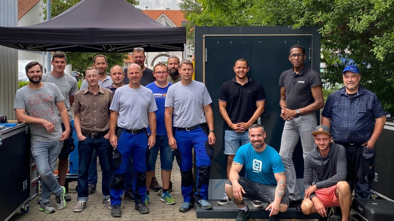 TECKENTRUP MONTAGE TRAINING AM 14.07.2022